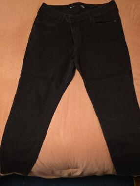Old Navy Black Rockstar Super Skinny Jeans